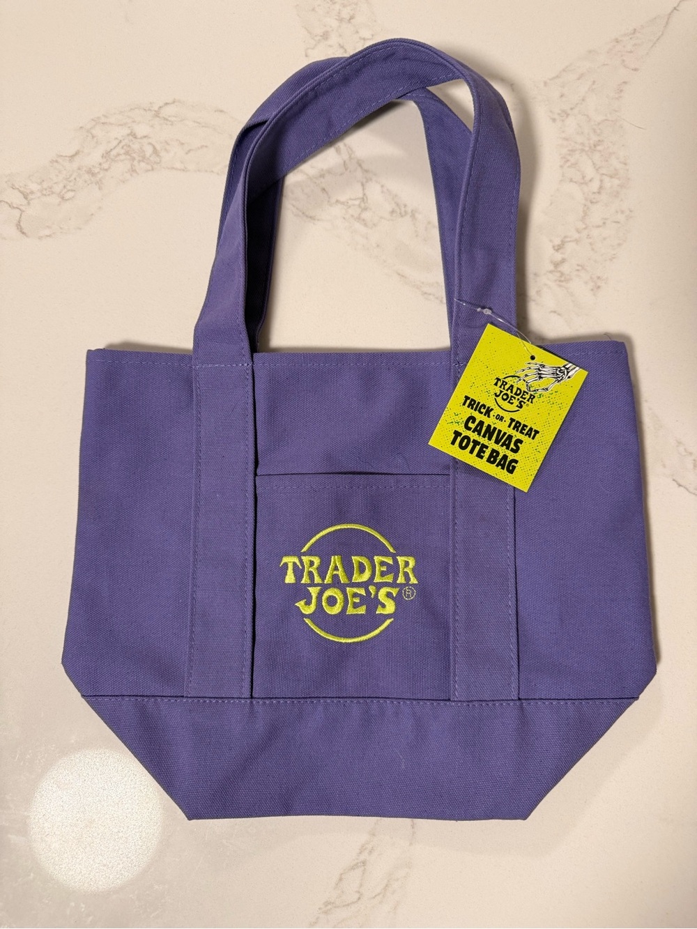 Trader Joe's Purple Mini Tote